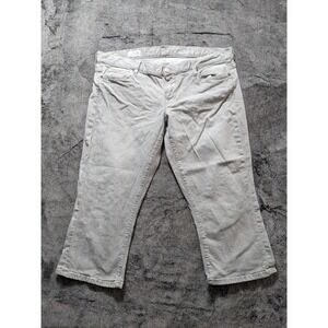 Gap 1969 Crop Boot Women's Capri Size 33/16P Gray